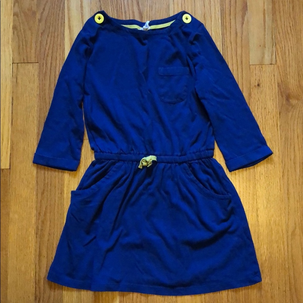 Mini Boden blue dress size 5-6